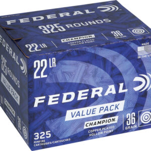 FEDERAL 22LR 36GR HP 1260FPS - 325RD 10BX/CS