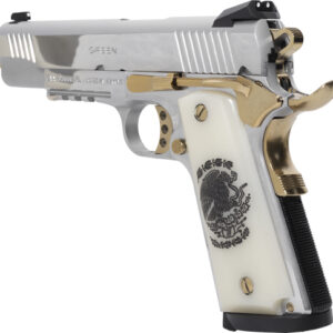 GIRSAN MC1911S LIBERADORE II - 9MM 10RD CHROME GOLD ENGRAVED