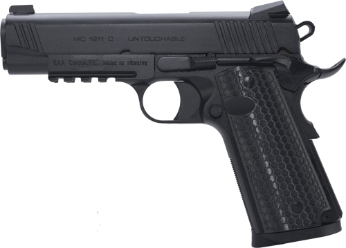 GIRSAN MC1911 UNTOUCHABLE 9MM - COMMANDER G10 GRIP 9RD BLACK - Image 2