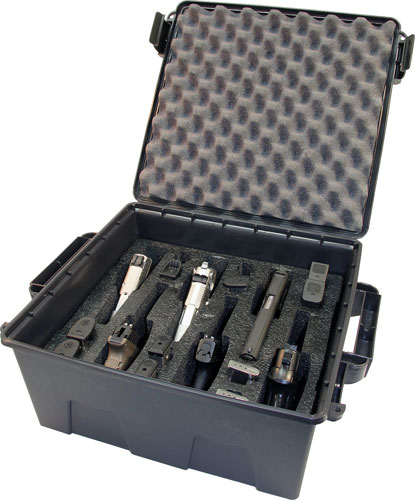 MTM TACTICAL PISTOL HANDGUN - CASE 6 GUN DARK GREY - Image 2
