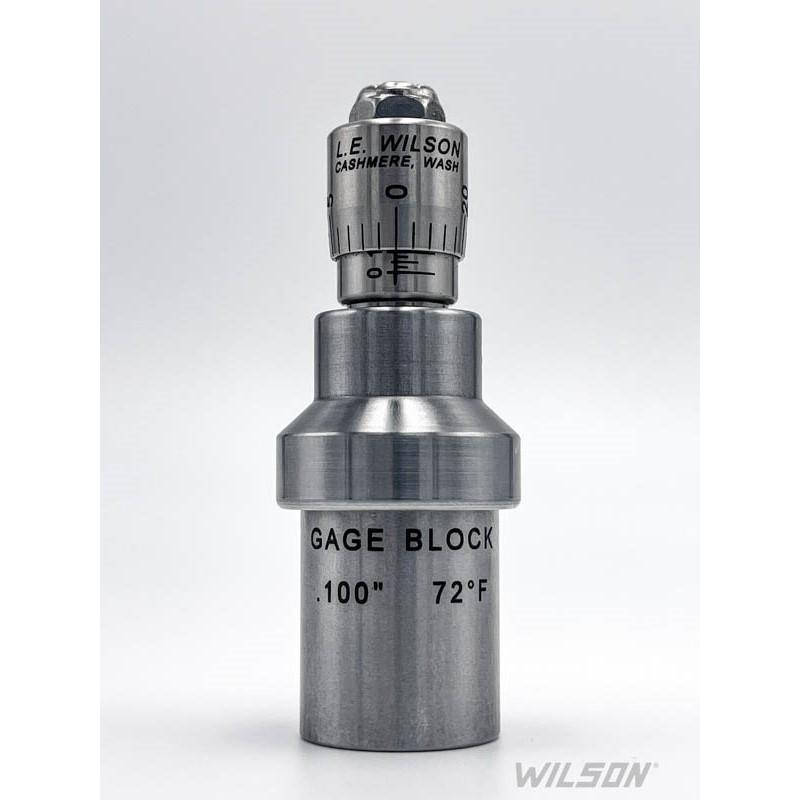 L.E. Wilson Case Case Gage Depth Micrometer