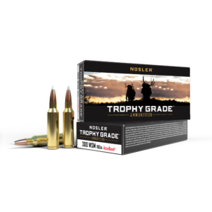 Nosler Accubond Trophy Grade Rifle Ammunition .300 WSM 180 gr PT 2950 fps 20/ct