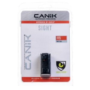 Canik METE MC9 Tritium Night Fision Night Sight Set
