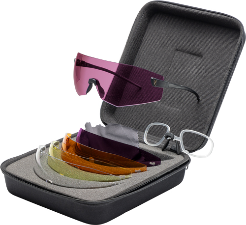 BROWNING COMP SERIES SHOOTING - GLASSES W/5 LENSES & CASE