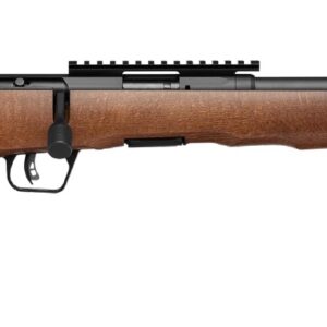 SAVAGE ARMS B22 22MAG BLK/WOOD 18" THD