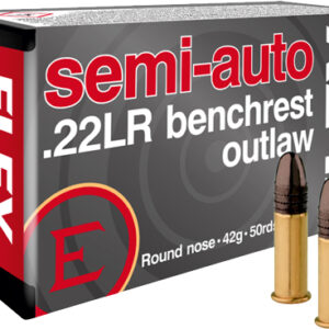ELEY OUTLAW SEMIAUTO BENCHREST - 22LR 42GR 50RD 100BX/CS