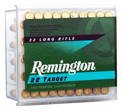 REMINGTON TARGET 22LR 40GR RN - STANDARD-VEL 100RD 50BX/CS