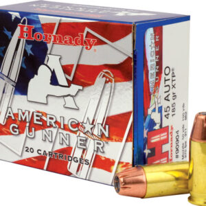 HORNADY AMERICAN GUNNER 45 ACP - 185GR XTP 20RD 10BX/CS