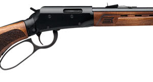 SAVAGE REVEL DLX LEVER 22WMR - 18" MATTE/WALNUT