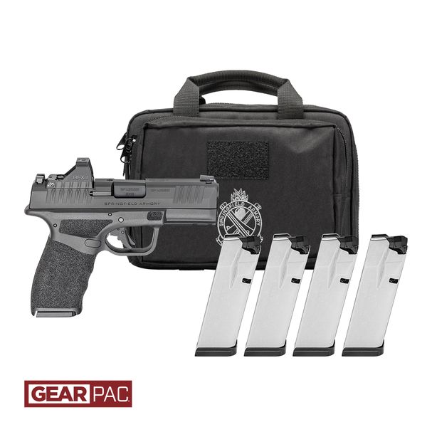 SPRINGFIELD HELLCAT PRO OSP - 9MM 3.8" 15RD 4 MAGS GEAR PAC