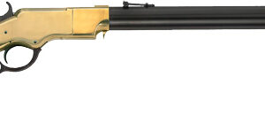 CIMARRON 1860 HENRY 45LC - 24" BRASS FRAME BLUED WALNUT