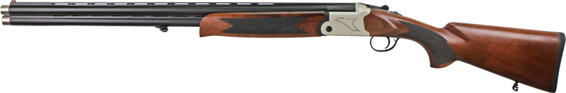 IVER JOHNSON 600LW O/U 12GA 3" - 28"VR SILVER BLACK WALNUT