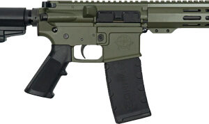 GLFA AR15 PISTOL W/BRACE 223 - WYLDE 7.5" NITRIDE OD GREEN