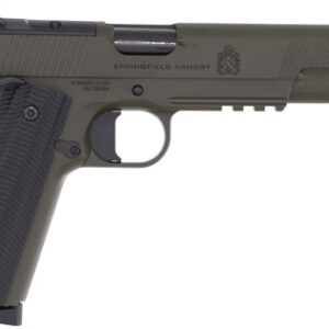 SPRINGFIELD 1911 OPERATOR AOS - 45 ACP 5" 8RD GREEN THREADED