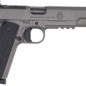 SPRINGFIELD 1911 OPERATOR AOS - 45 ACP 5" 8RD GRAY THREADED
