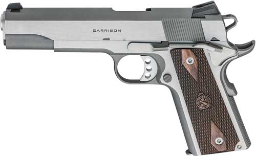 SPRINGFIELD 1911 GARRISON - 9MM 5" 9RD STAINLESS WALNUT - Image 3