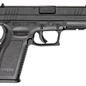 SPRINGFIELD XD SERVICE 9MM 4" - 10RD ESSENTIALS PACKAGE BLACK