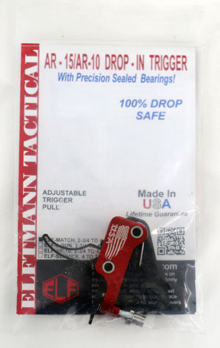 ELFTMANN TRIGGER AR-15 MATCH - CURVED SOCOM ADJ 2.75-4LBS. - Image 2