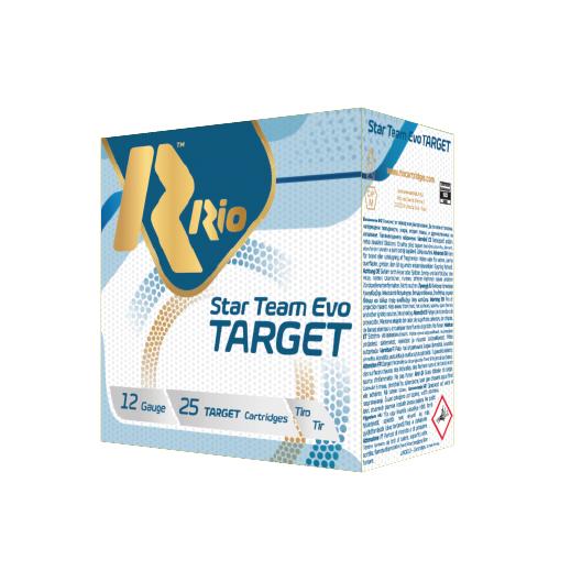 Rio Star Team Target 28 Shotshells 12ga 2-3/4" 1oz 1250 fps #7.5 25/ct