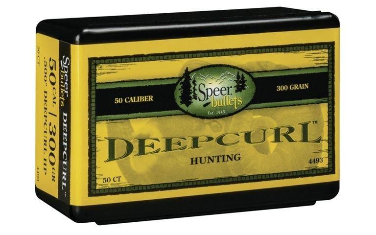 Speer Deep Curl Handgun Bullets .50 AE .500" 300 gr DCHP 50/ct