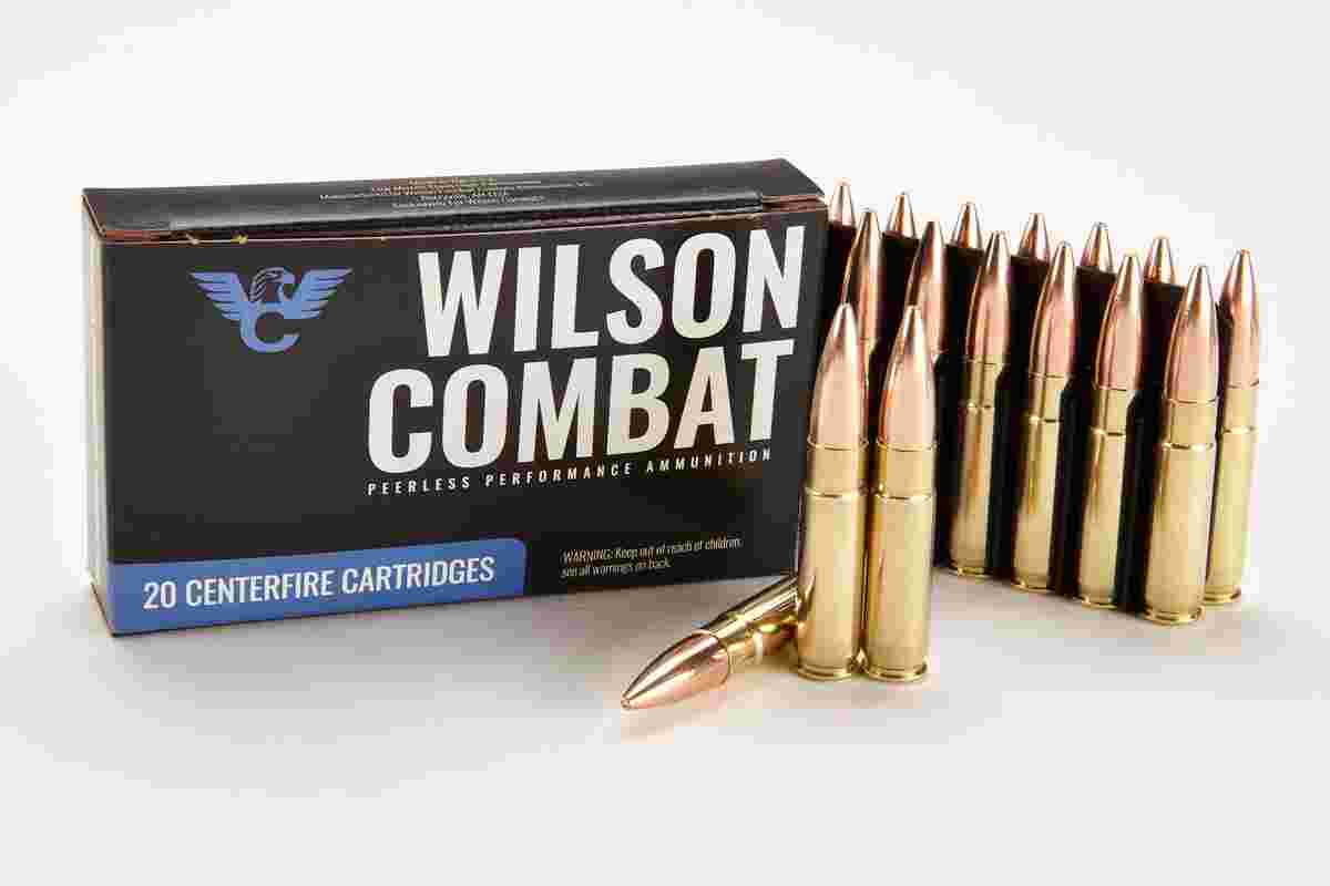 Wilson Combat Rifle Ammunition 300 Blackout | 220gr Sierra HPBT 1025 FPS - 16 in Barrel (Subsonic) 20/Box