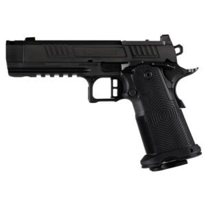 Alpha Foxtrot AF1911-Romulus MOS Adapter Handgun 9mm Luger 10rd Magazines(2) 4.25" Comp Bull Barrel DLC Black